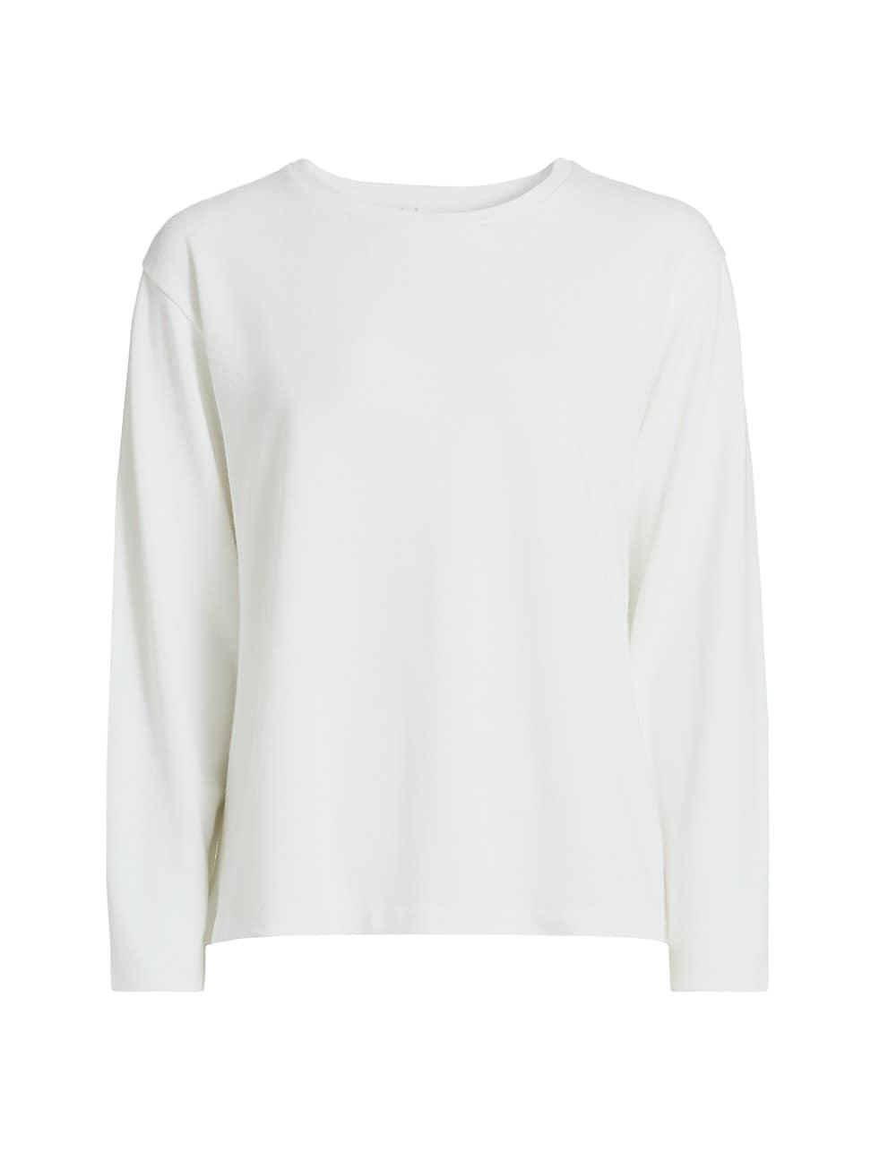 Knit Relaxed Long-Sleeve T-Shirt Product Image