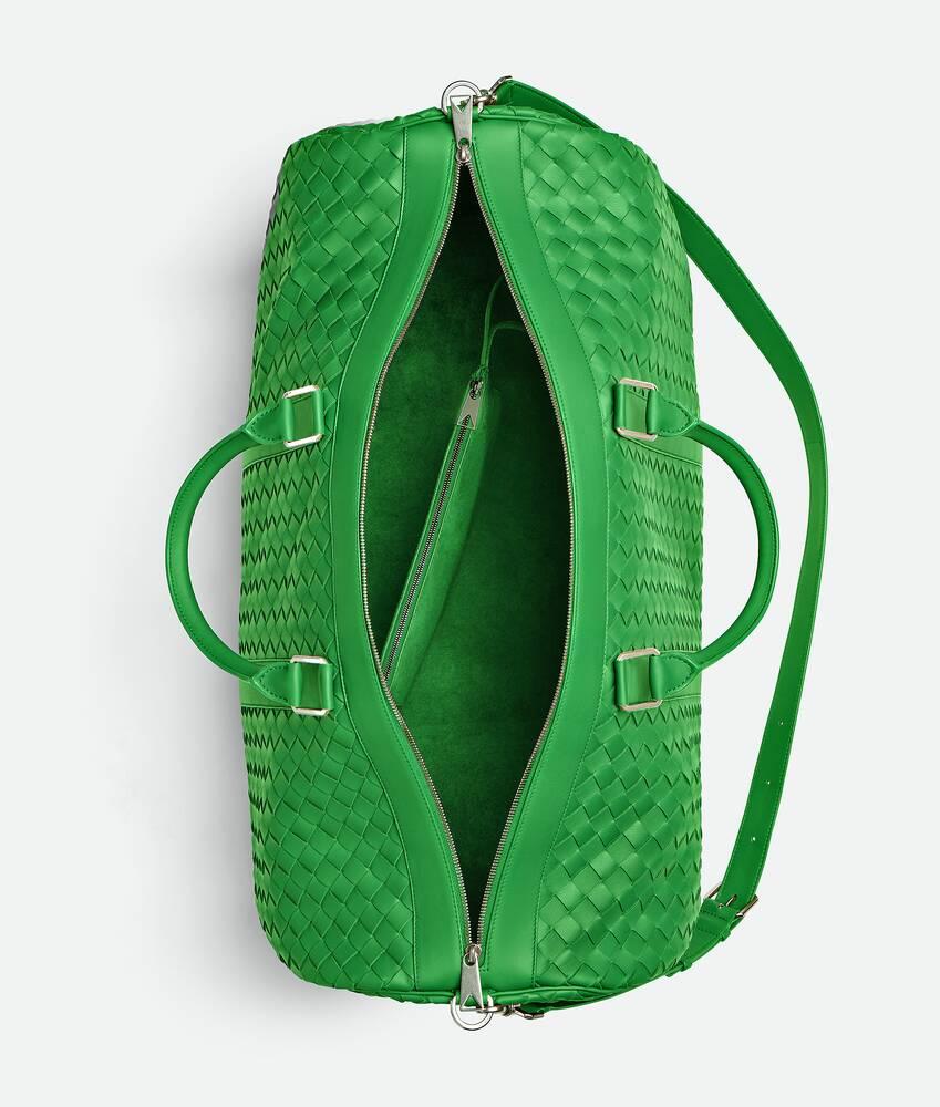 Men's Large Intrecciato Duffle in Parakeet Product Image