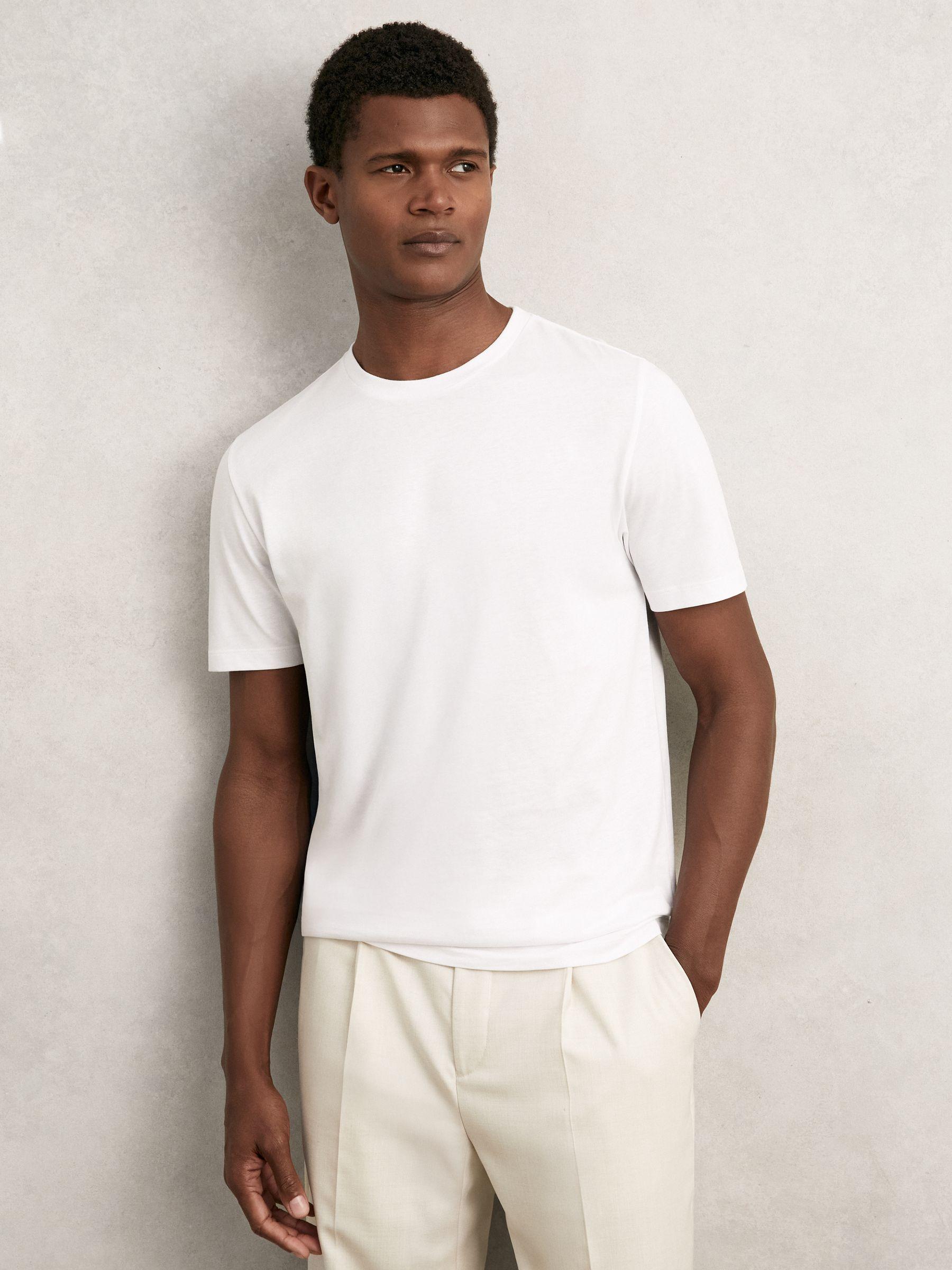 T-Shirts 3 Pack in White/Navy/Dark Sage Green Product Image