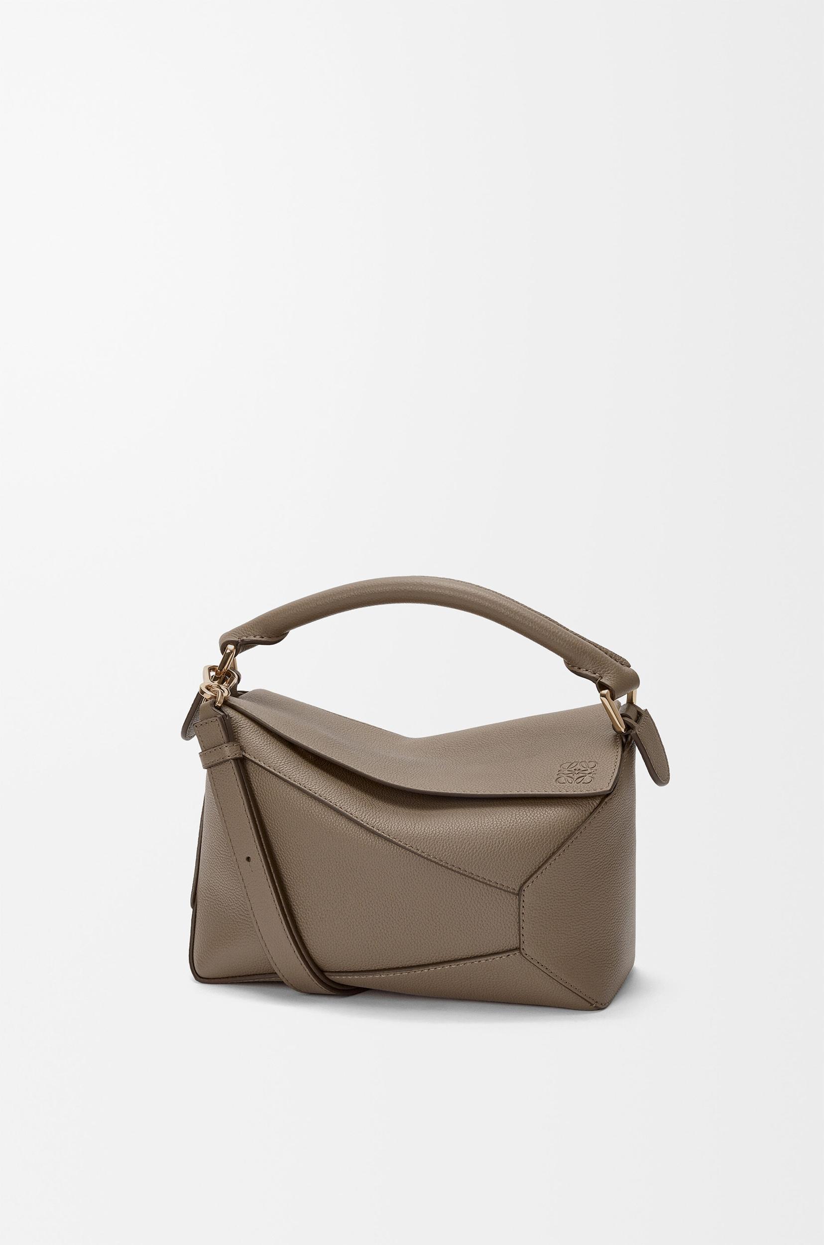 Small Puzzle Edge bag in soft grained calfskin Product Image