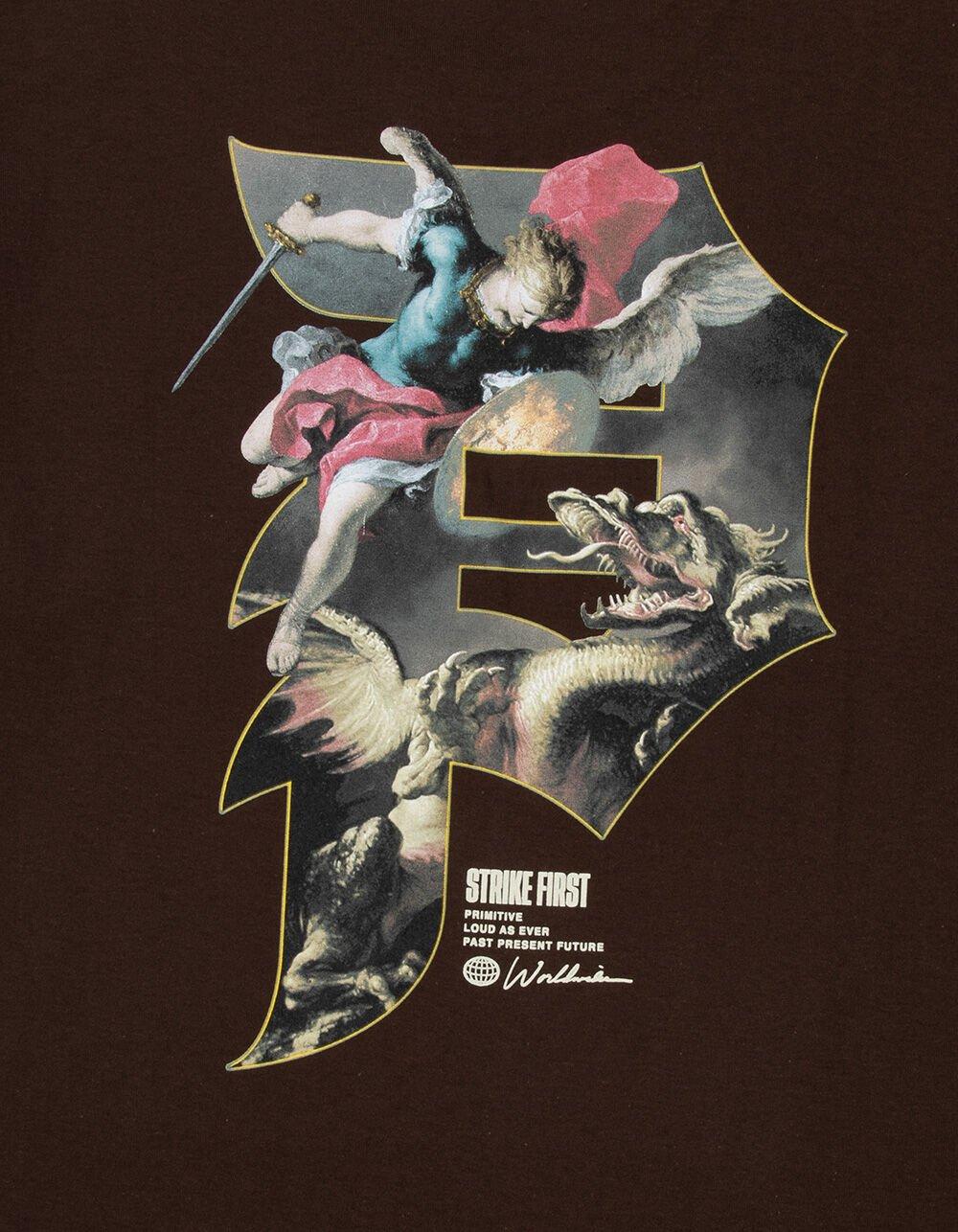 PRIMITIVE Courage Mens Tee - BROWN Product Image