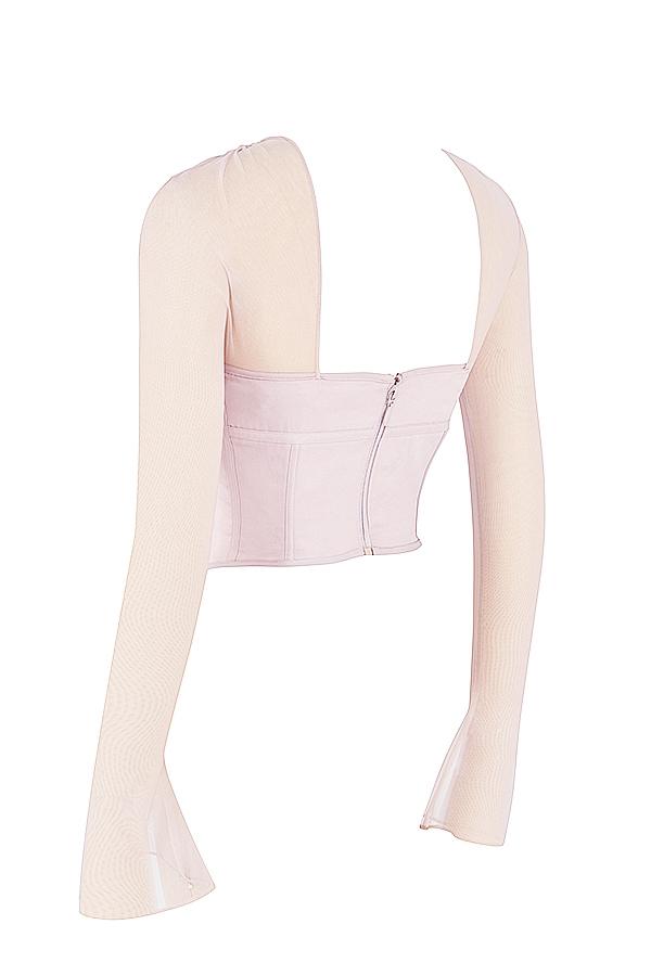 Mina  crystal structured corset Product Image