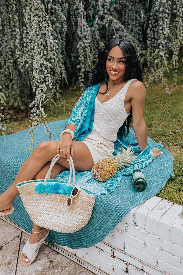 Forever Luxe Knit Crop Tank In Cream Product Image