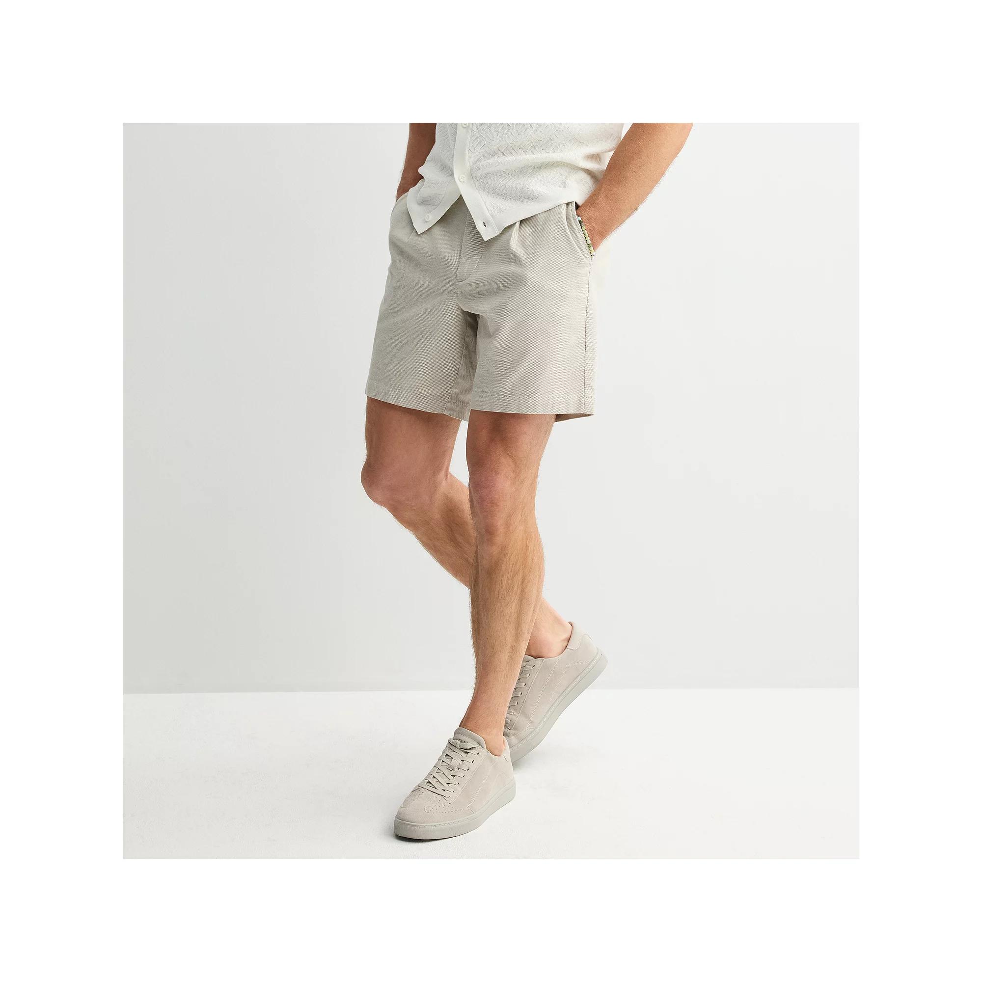 Men's Apt. 9® 7-Inch Tech Shorts, Size: 30, Blue Texture Product Image