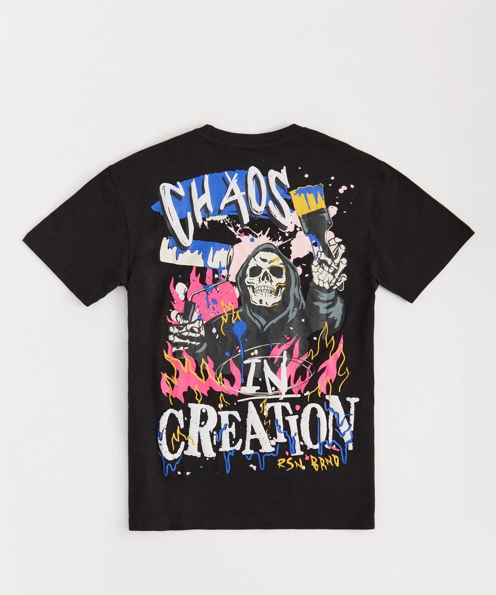 Chaos Short Sleeve Tee - Black Product Image