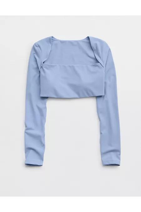 OFFLINE By Aerie Real Me XTRA Ribbed Long Sleeve Bra Top Women's Product Image