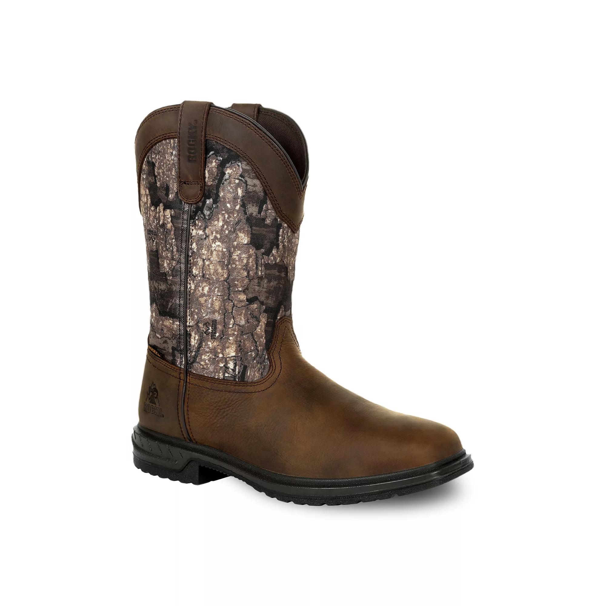 Rocky Worksmart Men's Waterproof Western Boots,  Product Image