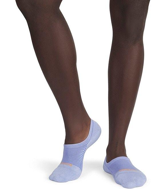 Bombas Solid Feedstripe Cushion No Show Socks Product Image