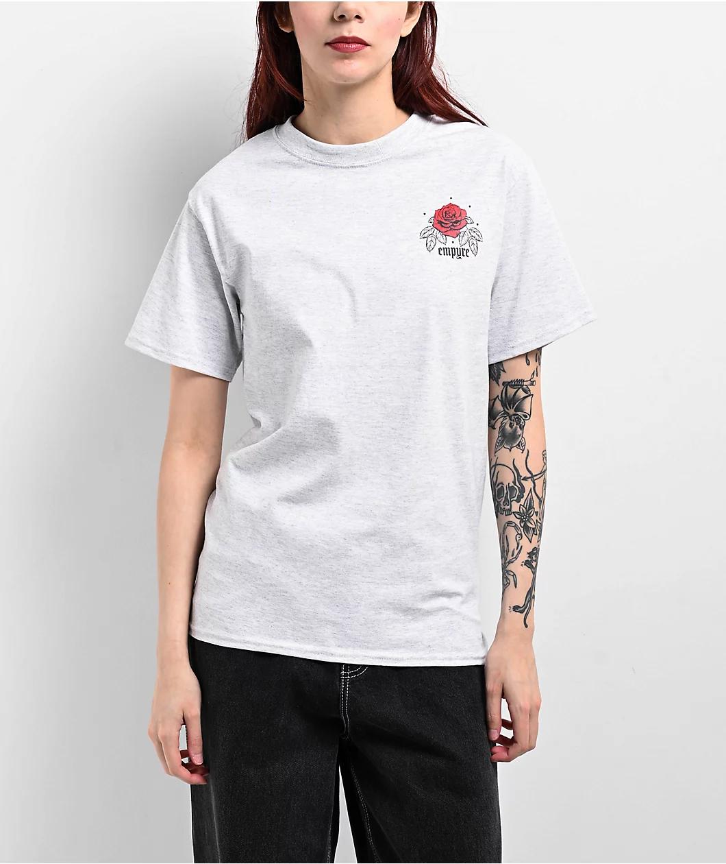 Empyre Never Heartless Grey T-Shirt Product Image