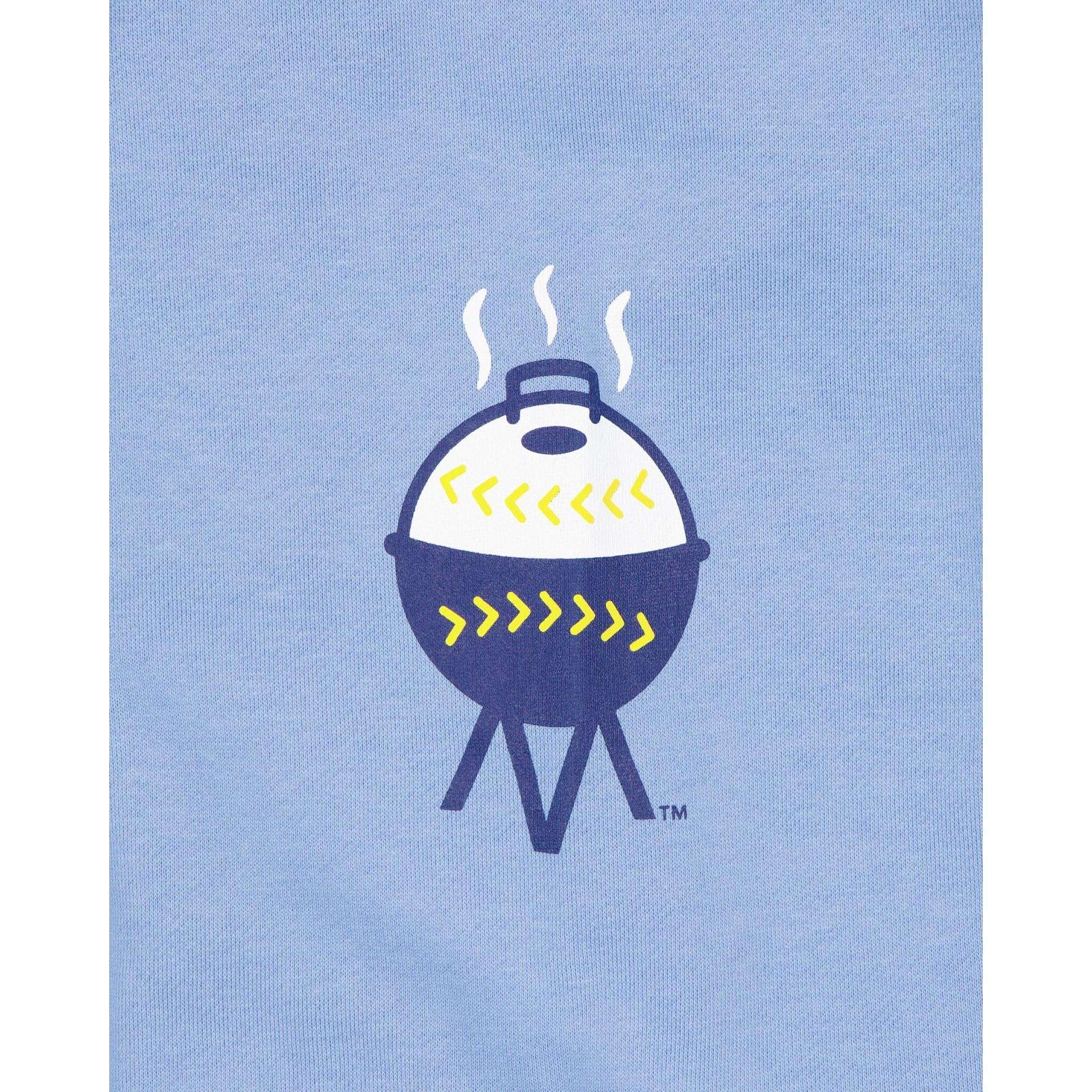 Milwaukee Brewers City Connect Pastel Blue Hoodie Male Product Image