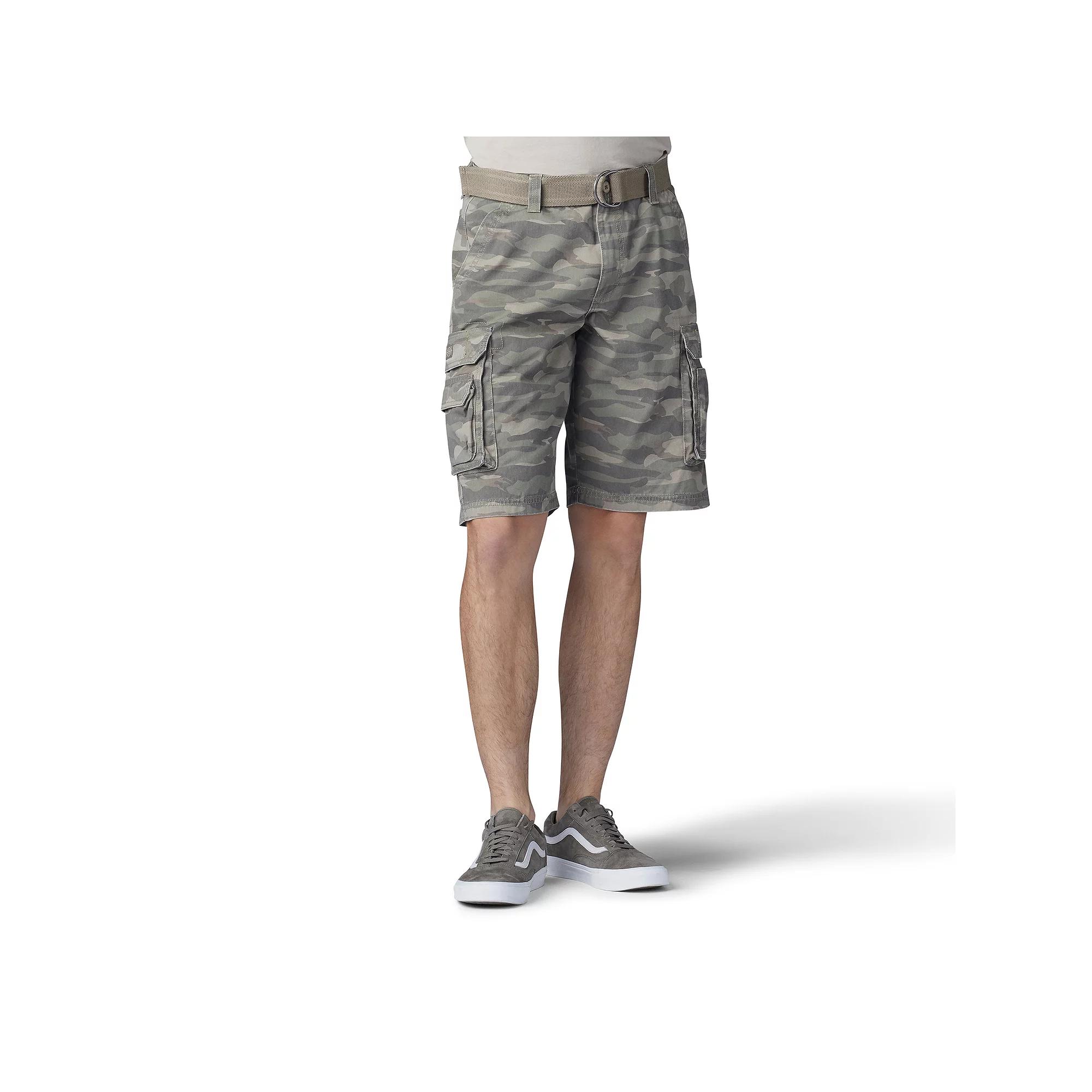 Men's Lee® 11.25" Wyoming Belted Cargo Shorts,  Product Image