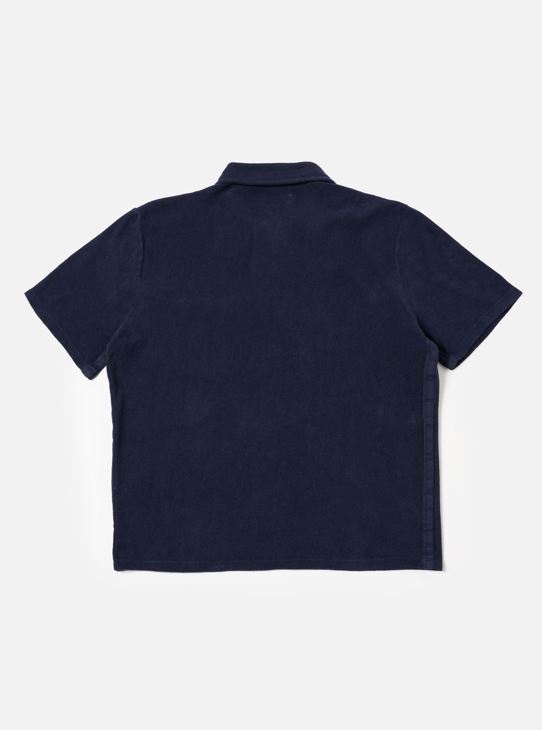 Bright Navy Light Weight Terry Newlyn Polo Product Image