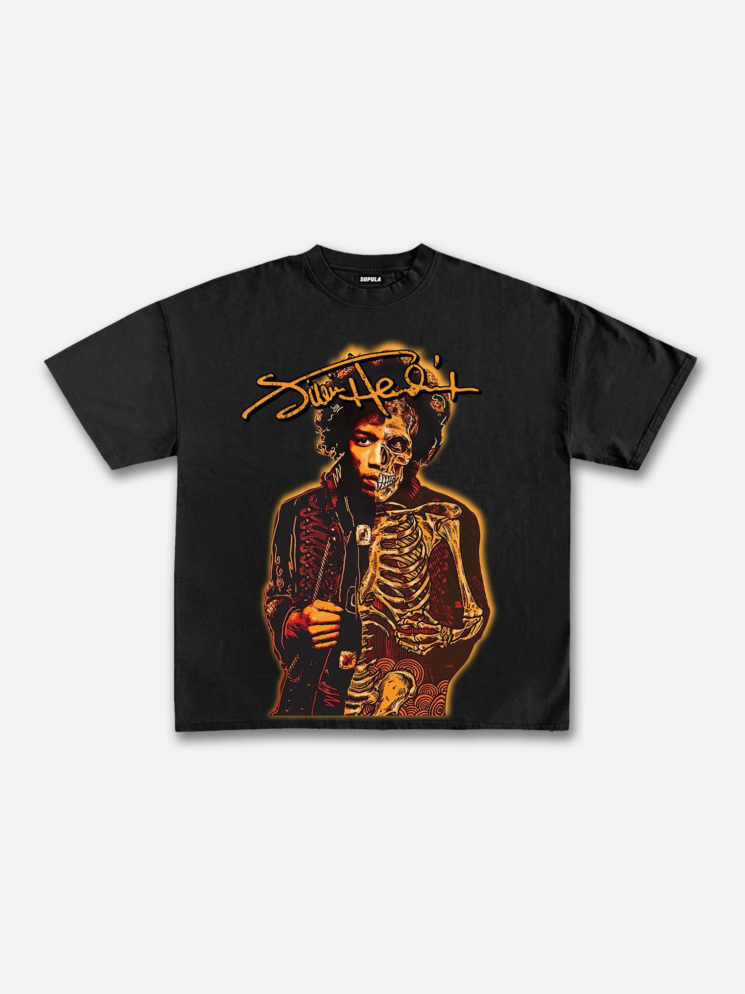 Vintage Chase Money Graphic Cotton T-Shirt Product Image