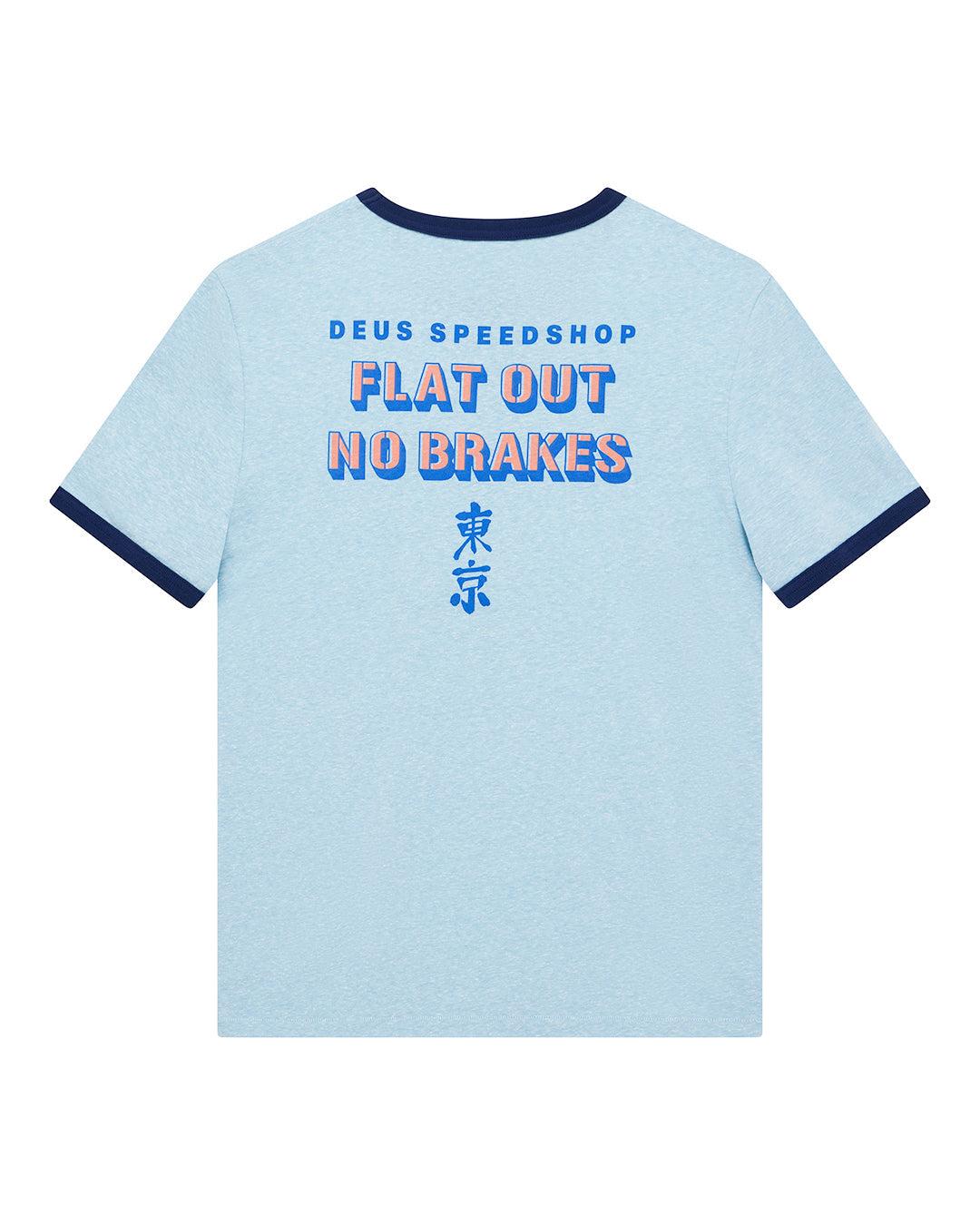 Flat Out Tee - Strong Blue Product Image