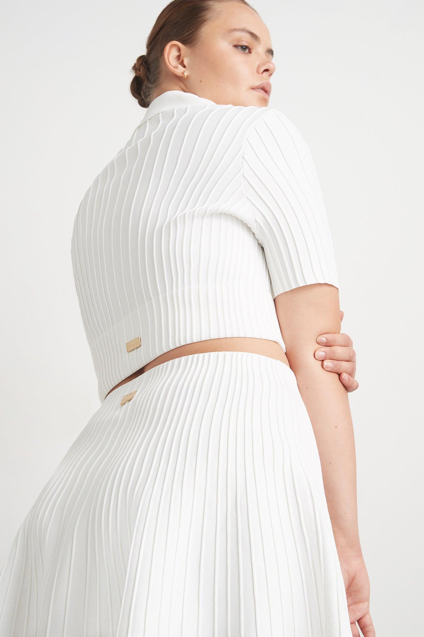 Knitted Polo Top 341 Product Image