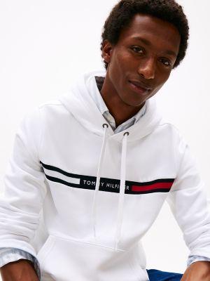 Tommy Flag Stripe Hoodie Product Image