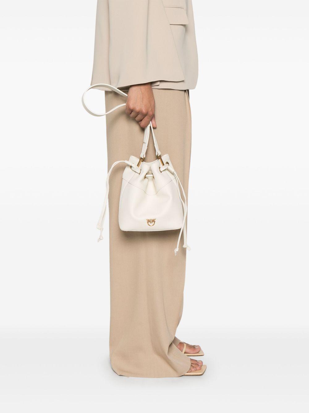 small leather bucket bag Product Image