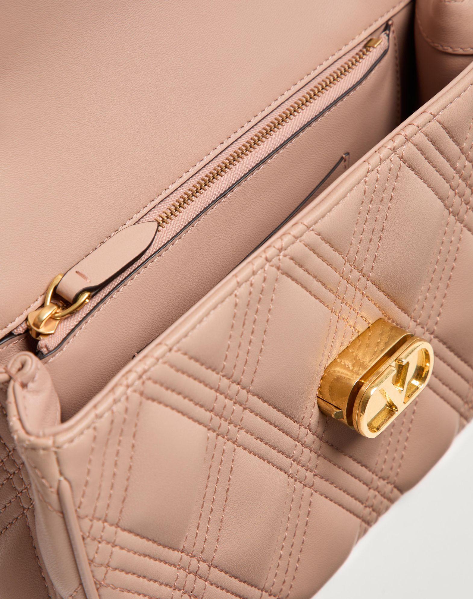 Valentino Garavani Quiltie 67 Medium Shoulder Bag In Quilted Nappa Leather Product Image