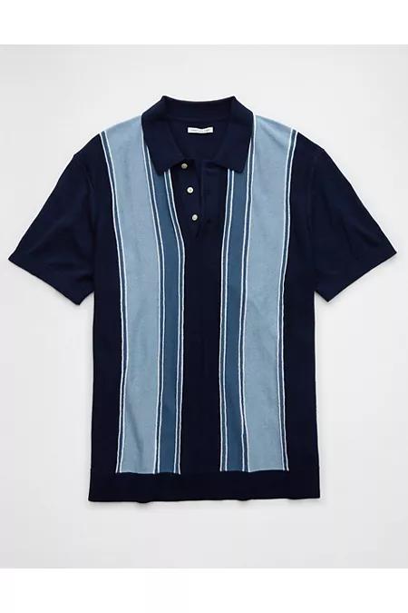 AE Weekend Sweater Polo Shirt Men's Product Image