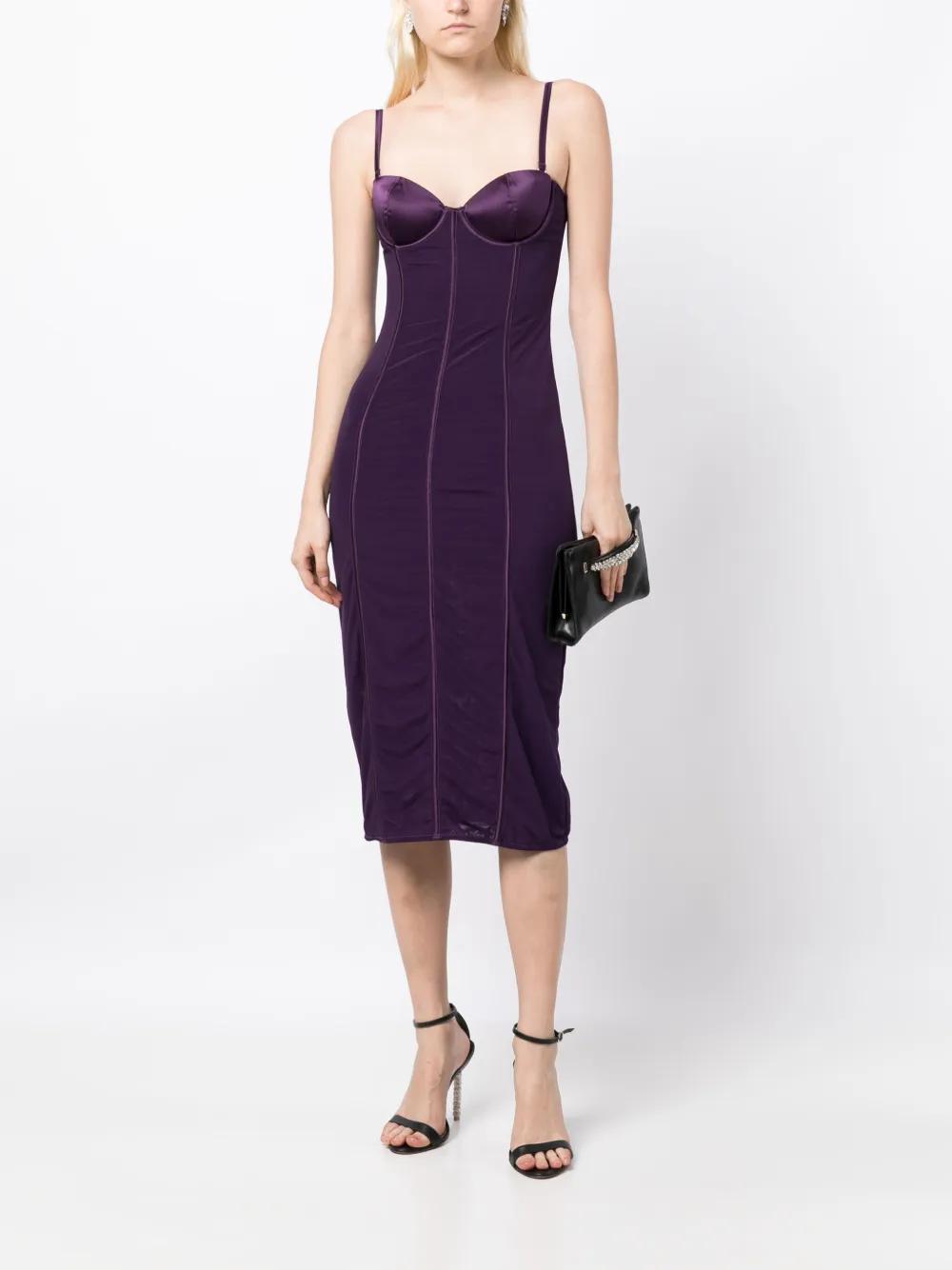 mesh bustier dress Product Image