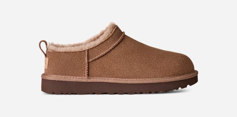 UGG Womens UGG Classic Micro - Womens Shoes Chestnut/Chestnut Product Image