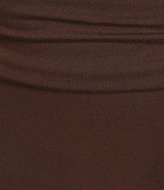 GB Knit Jersey Fold Over Coordinating Maxi Skirt Product Image