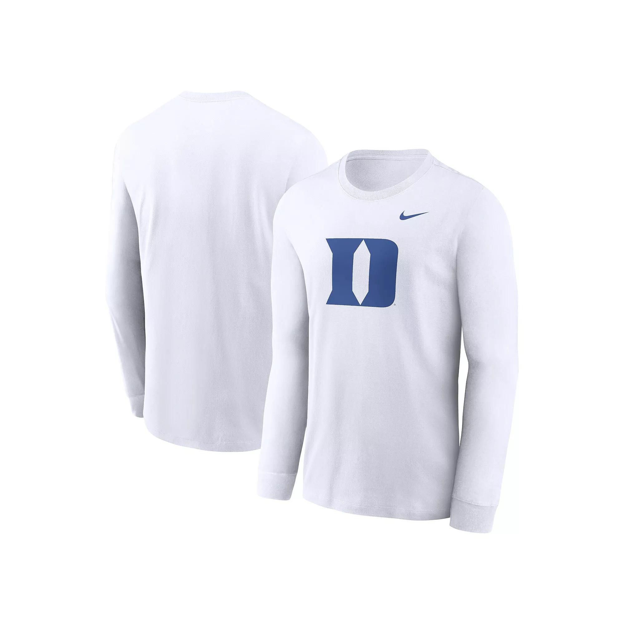 Duke Blue Devils Local Spirit Slogan Nike Mens College Long-Sleeve T-Shirt | CLF24GTNKACMEM-DUK Product Image