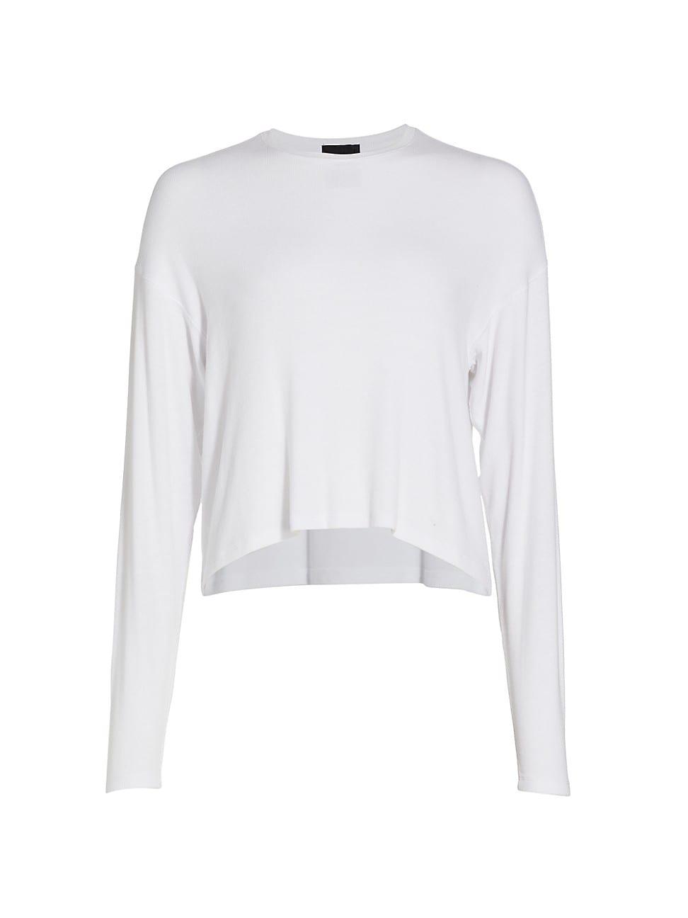 Womens Boxy Modal Long-Sleeve Tee Product Image