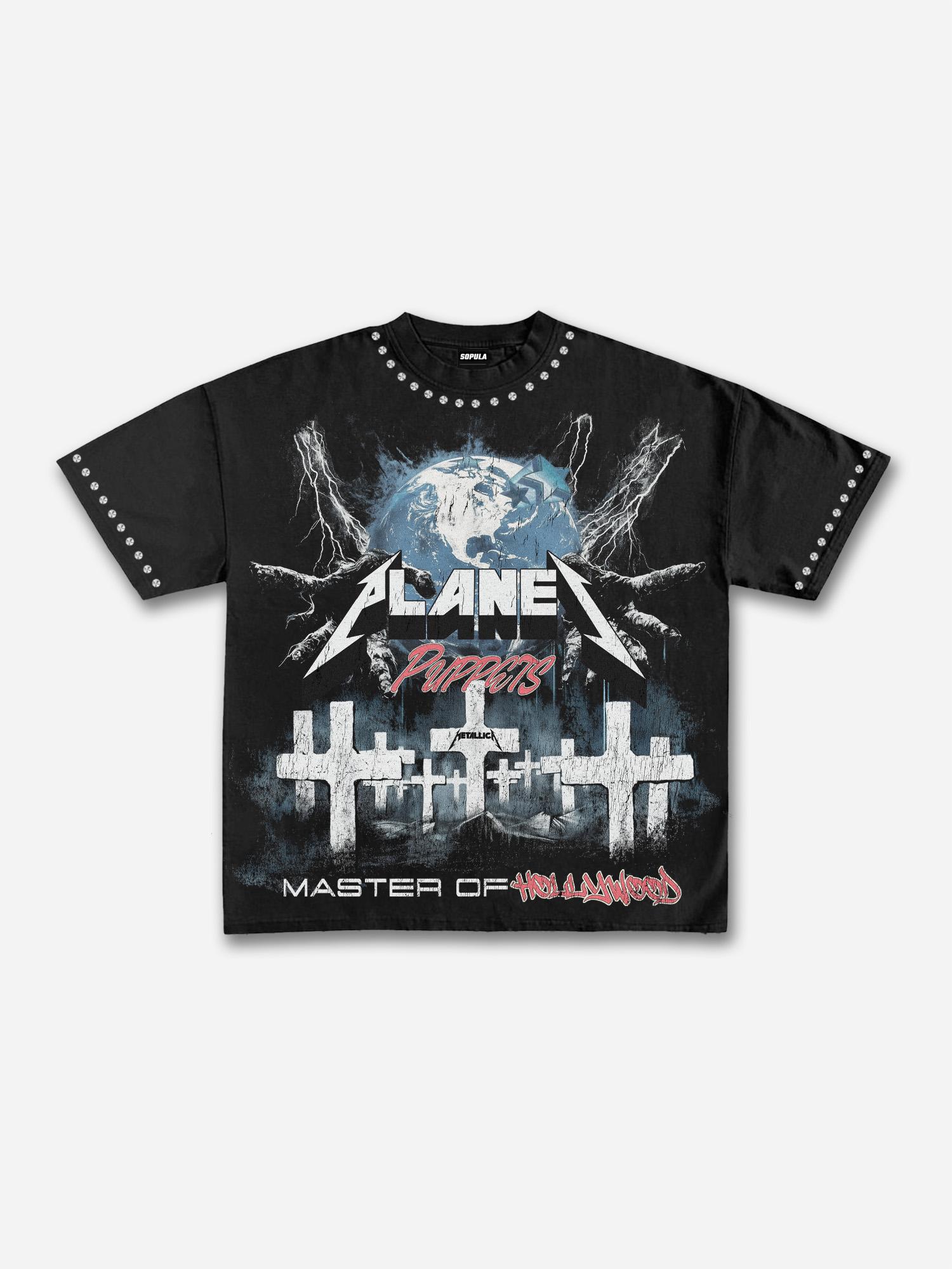 Street Healer Flaming Skulls Old Vintage Graphic Tank Top Product Image