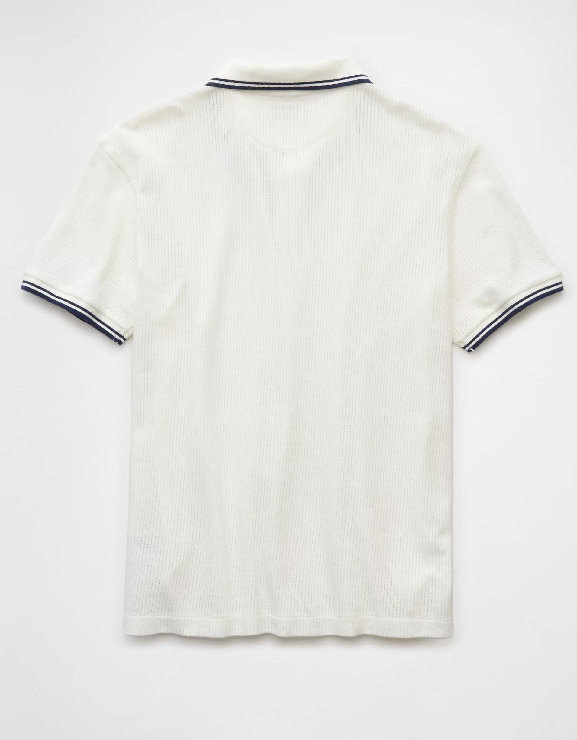 AE 24/7 Mesh Polo Shirt Product Image