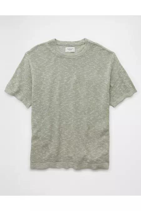 AE Linen-Blend Sweater T-Shirt Men's Product Image