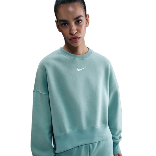 Womens Nike Sportswear Phoenix Fleece Over-Oversized Crew-Neck Sweatshirt | DQ5761-017 Product Image