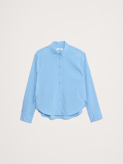 Oversized Side-Split Shirt Product Image