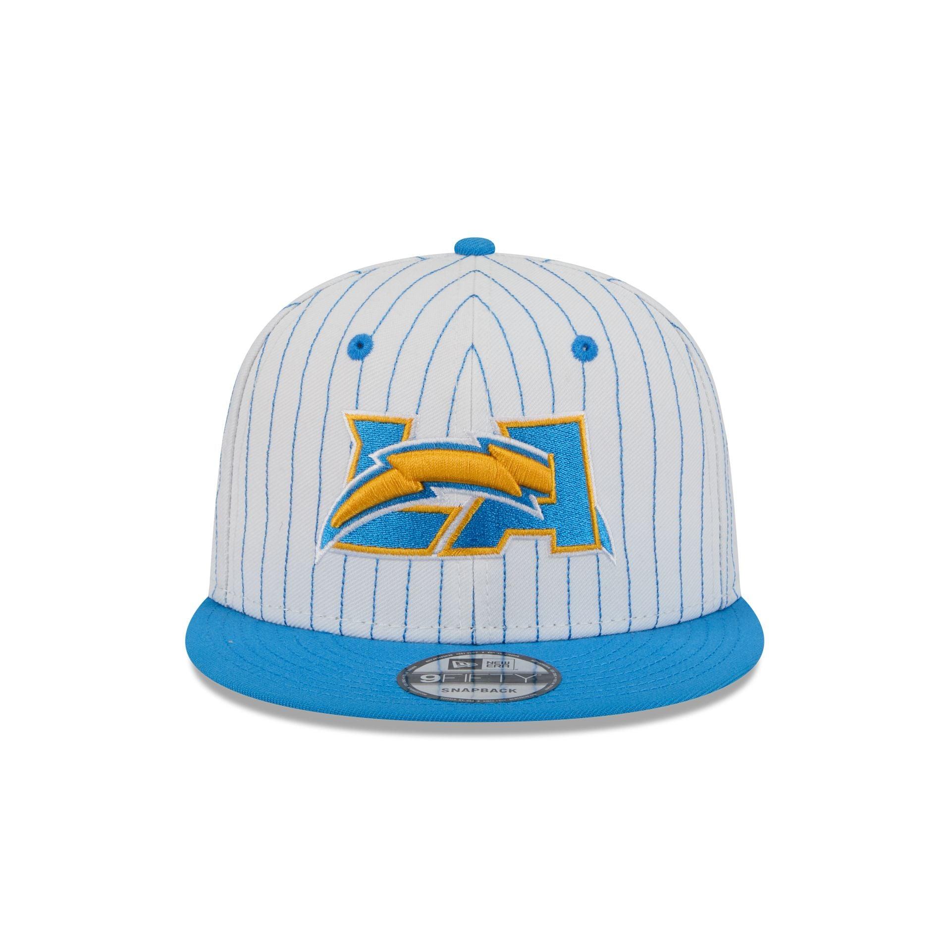 Los Angeles Chargers Deceptor Pinstripe 9FIFTY Snapback Hat Male Product Image