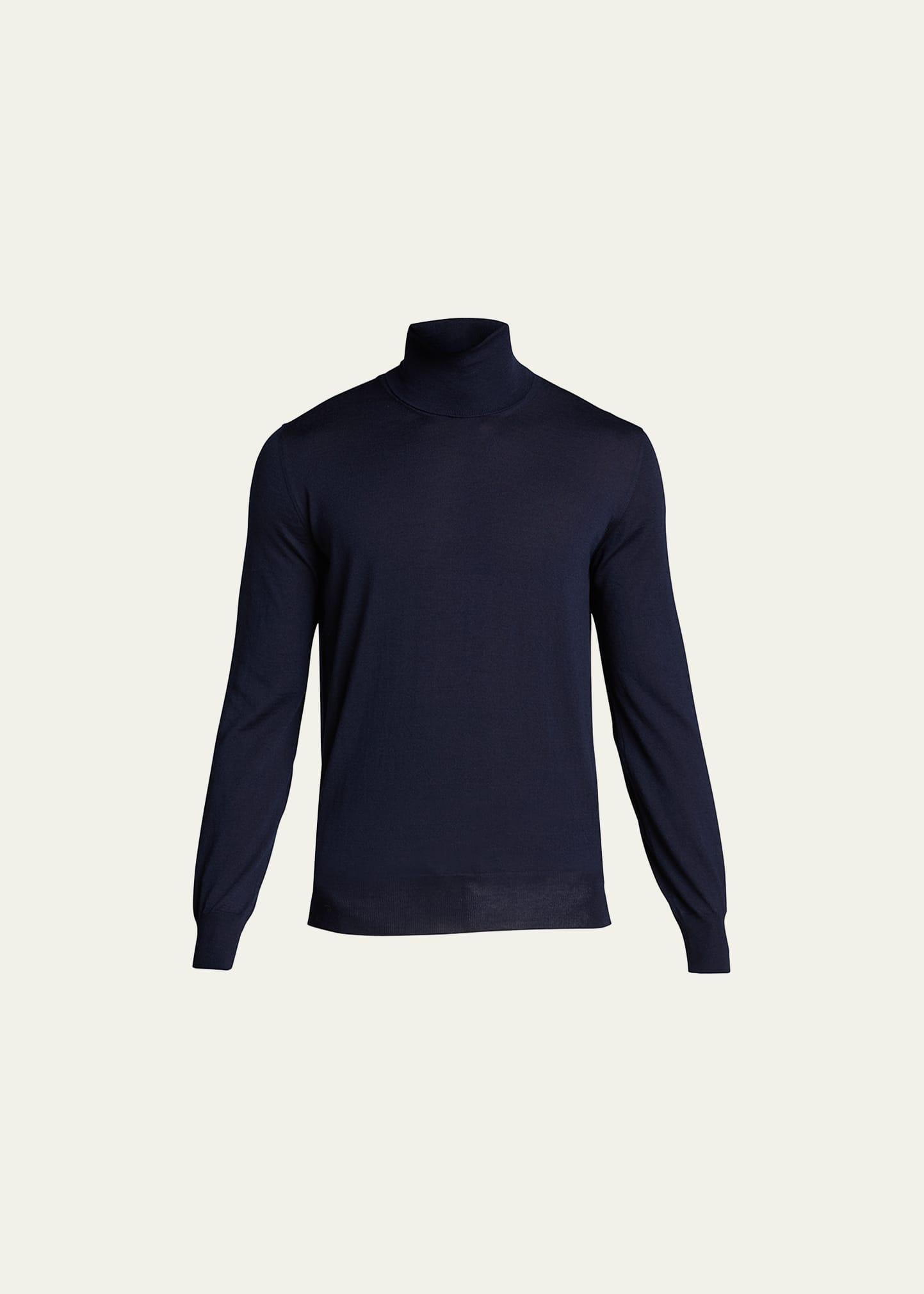 Mens Cashmere Turtleneck Sweater Product Image