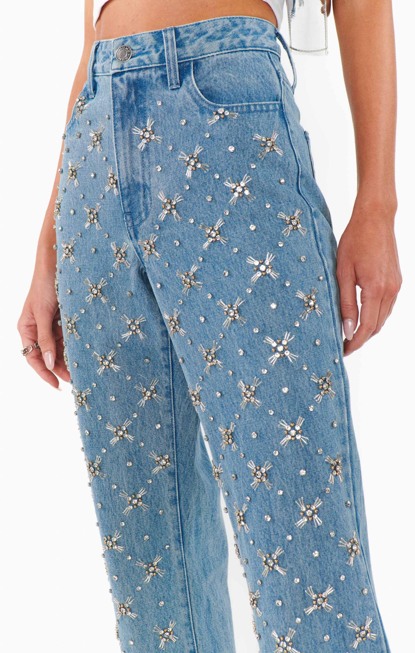 Icon Jeans ~ Jeweled Indigo Product Image