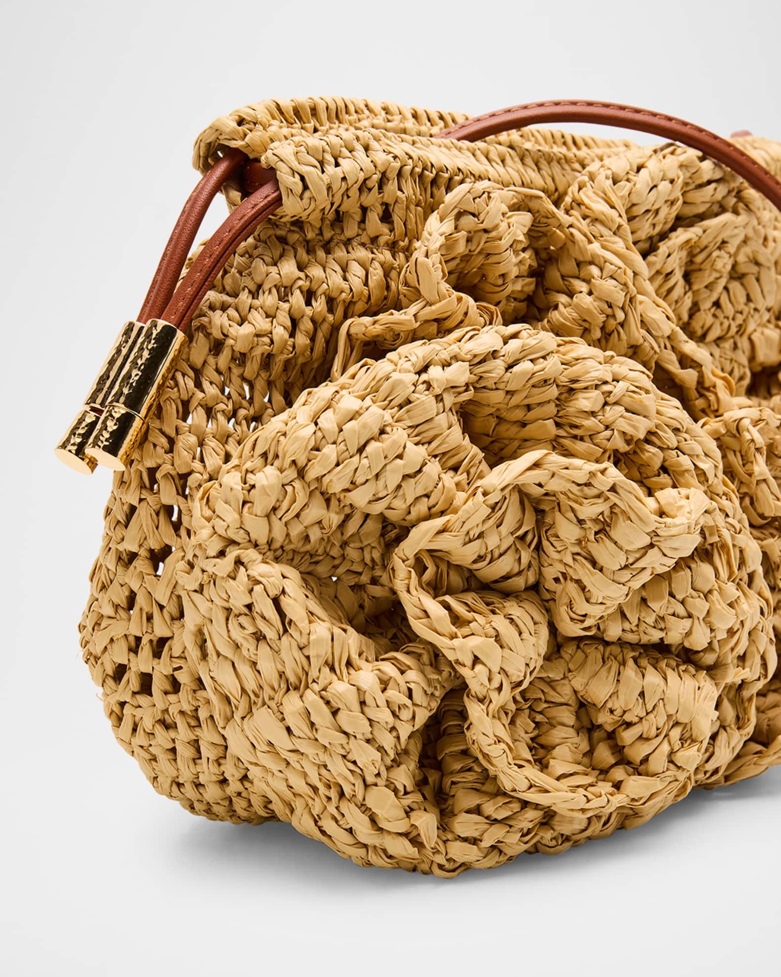 Lali Floral Crochet Pouch Clutch Bag Product Image