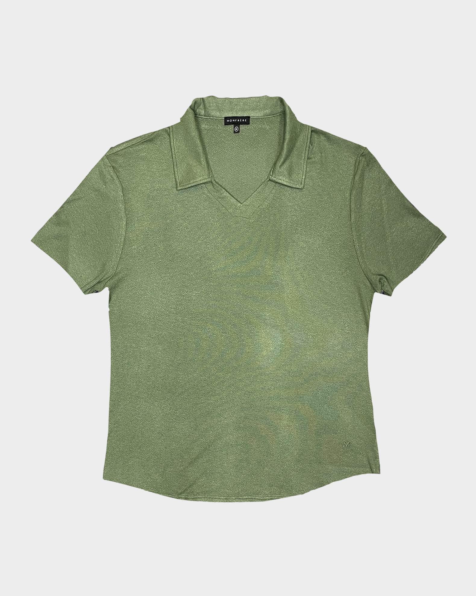 Men's Bond V-Neck Polo Shirt Product Image