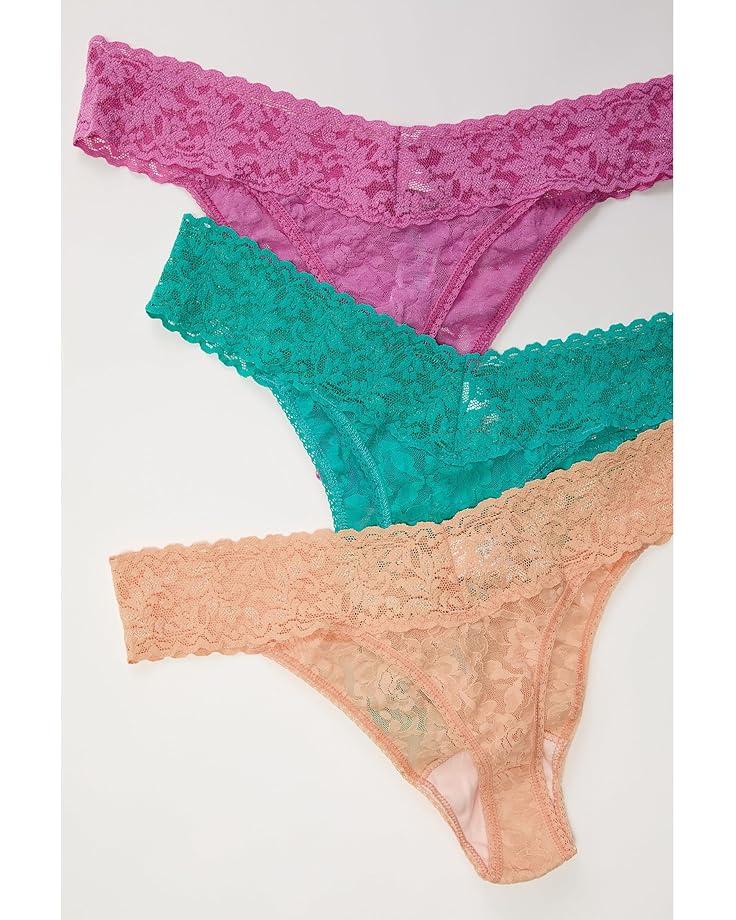 Signature Lace Original Rise Thong Product Image