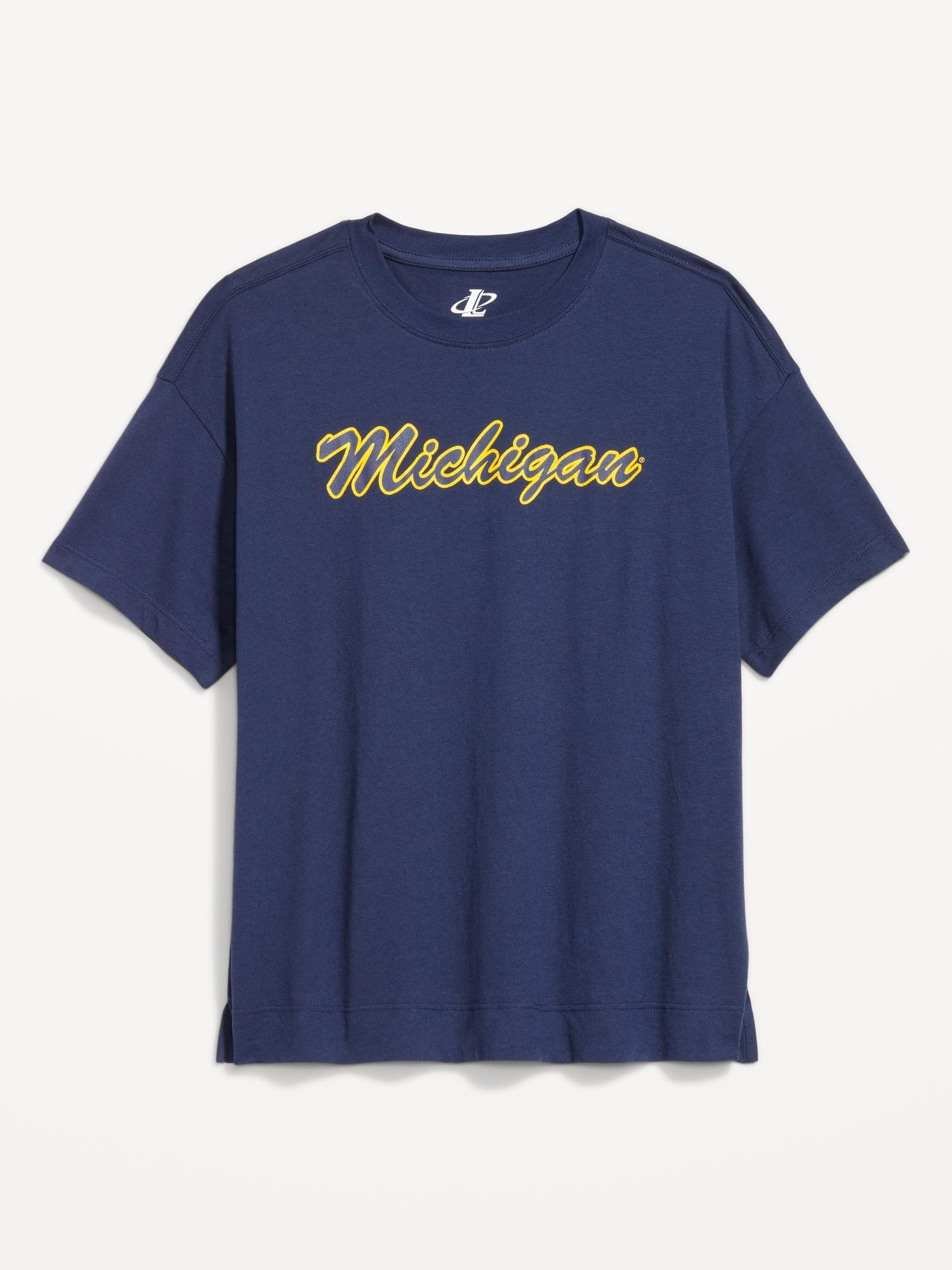 College Crew-Neck T-Shirt for Women Product Image