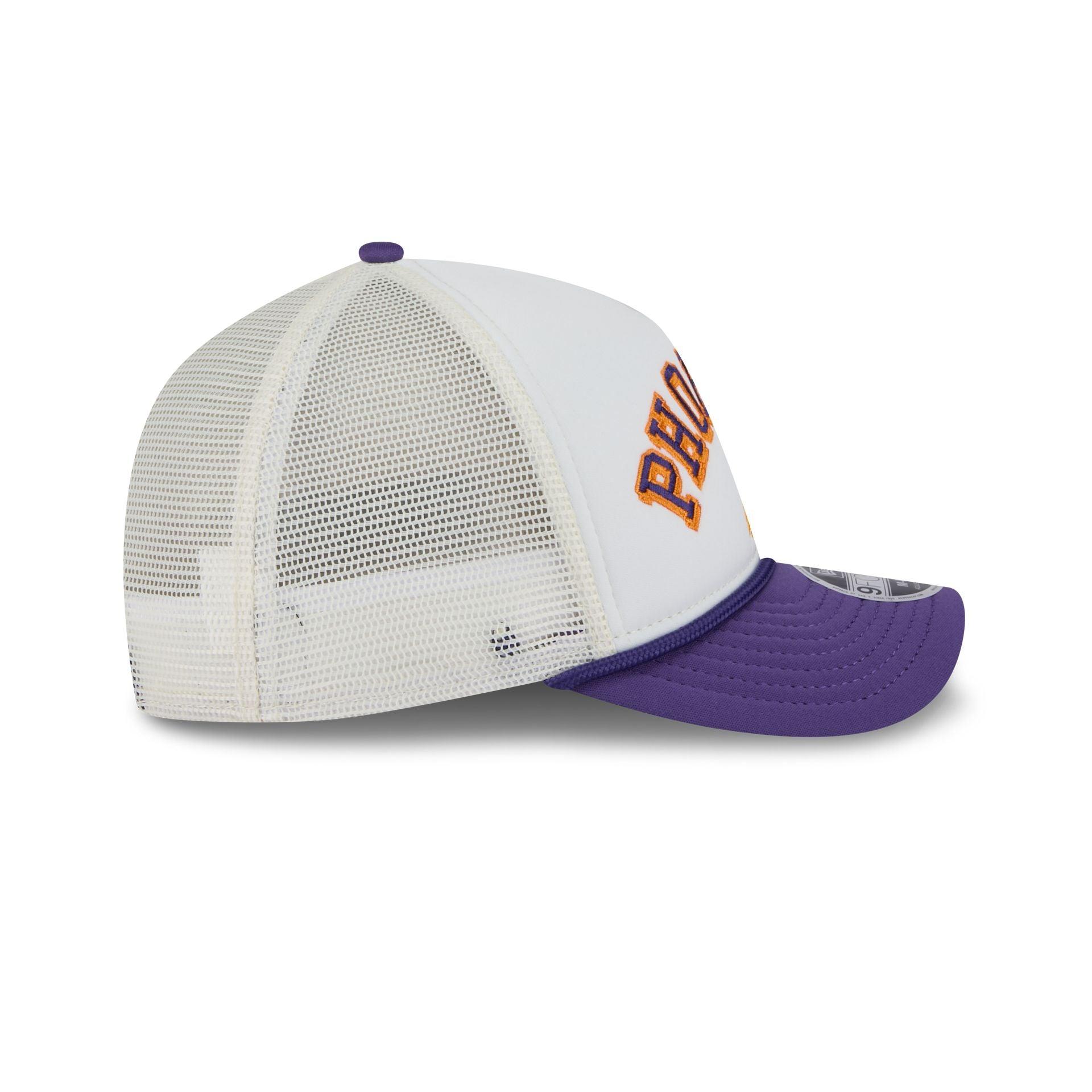 Phoenix Suns Chrome Arch 9FORTY M-Crown A-Frame Trucker Hat Male Product Image
