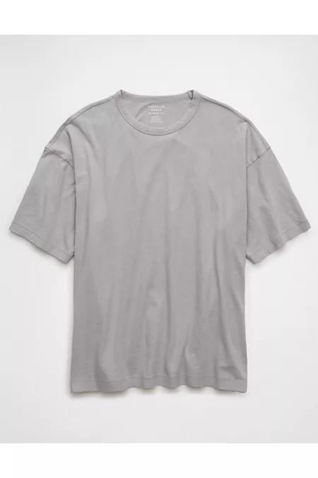 AE Boxy Linen-Blend T-Shirt Mens Product Image