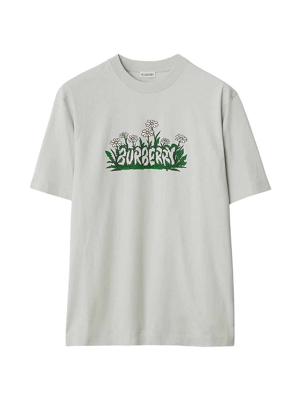 Mens Logo Cotton T-Shirt Product Image