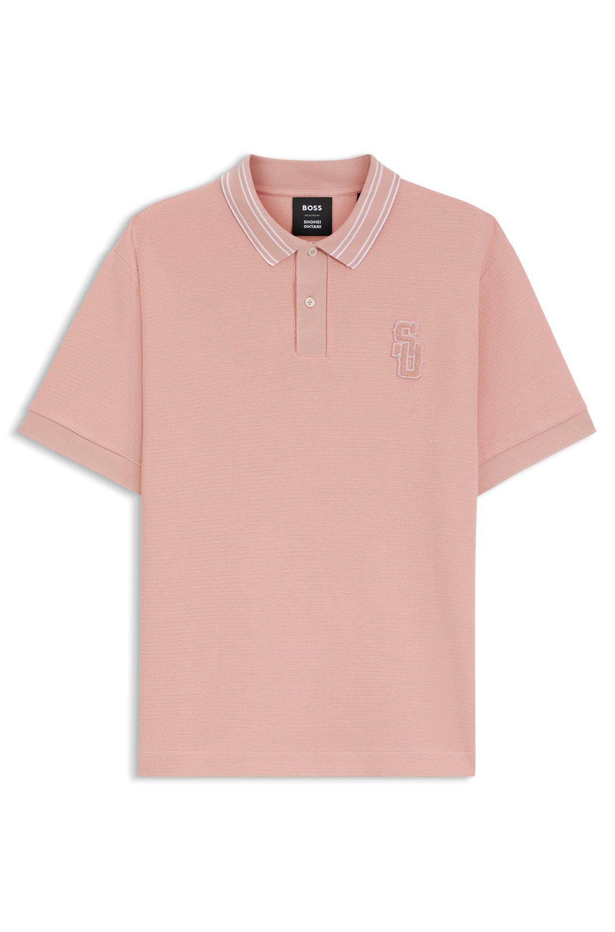 BOSS Selected by Shohei Ohtani relaxed-fit polo shirt Product Image