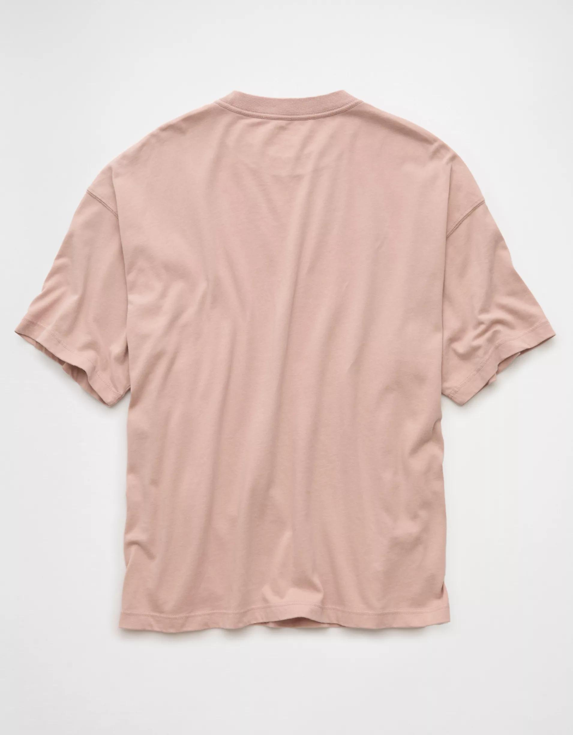 AE Boxy Sueded Jersey T-Shirt Product Image