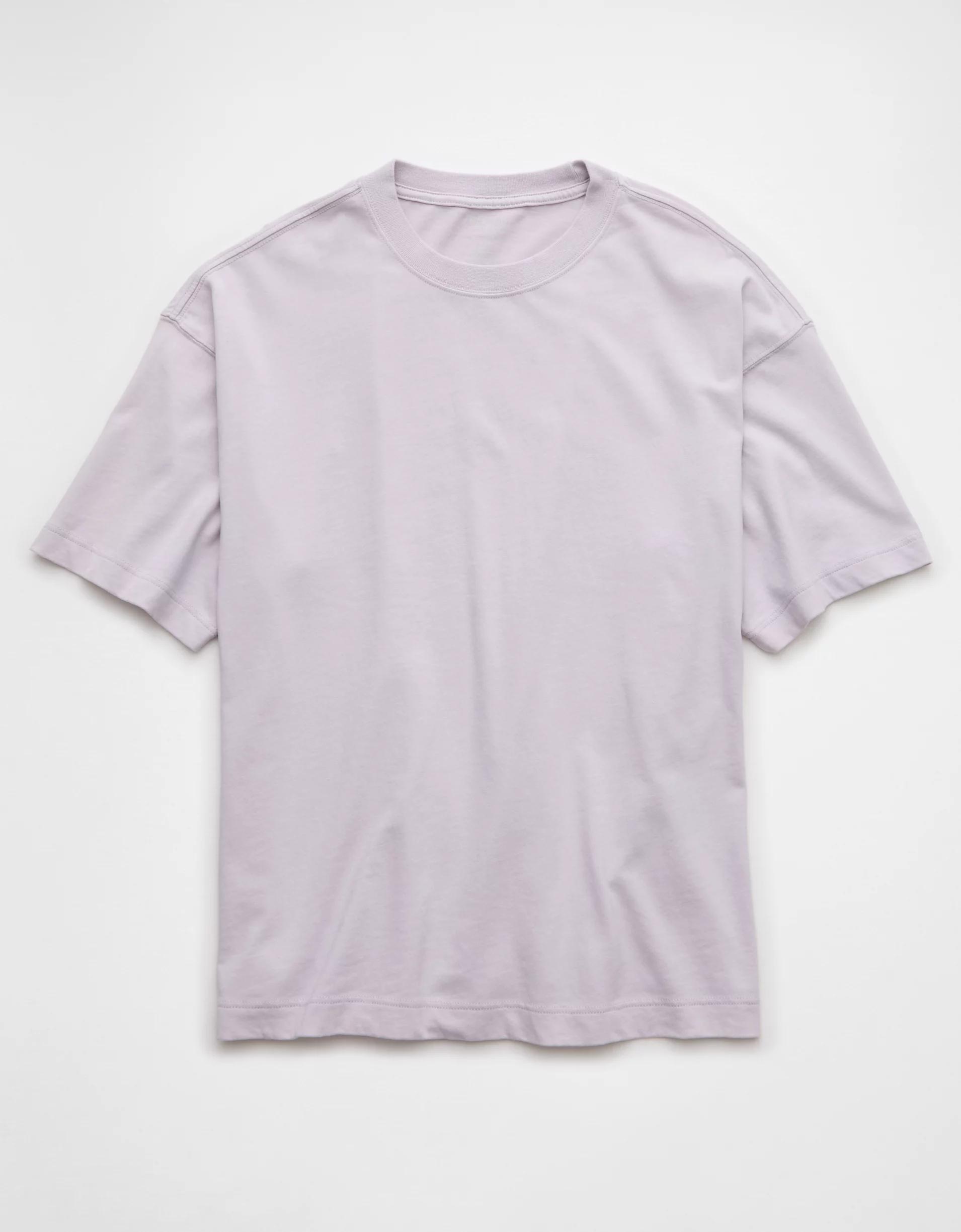 AE Boxy Sueded Jersey T-Shirt Product Image