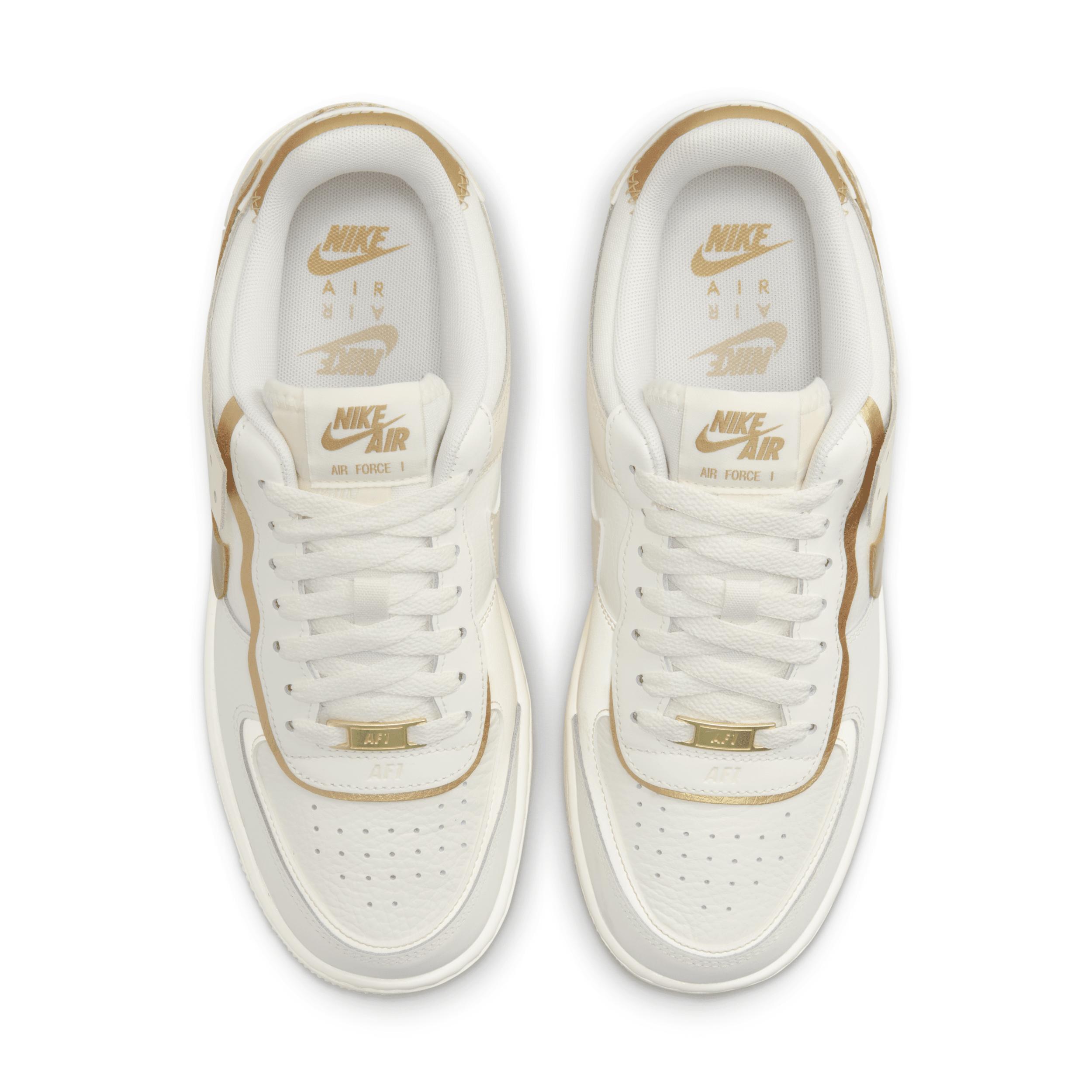 Nike Womens Air Force 1 Shadow Shoes | DZ1847-108 Product Image