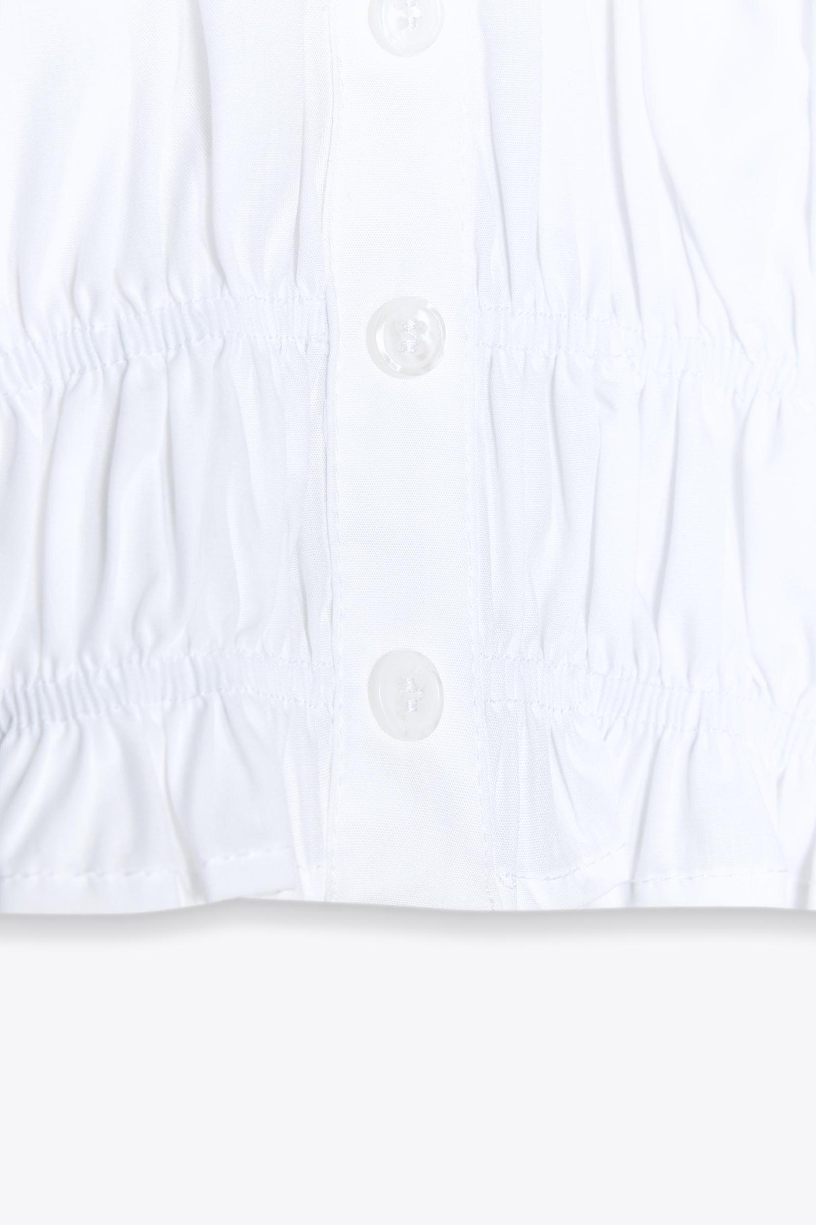 RUCHED CROP TOP Product Image