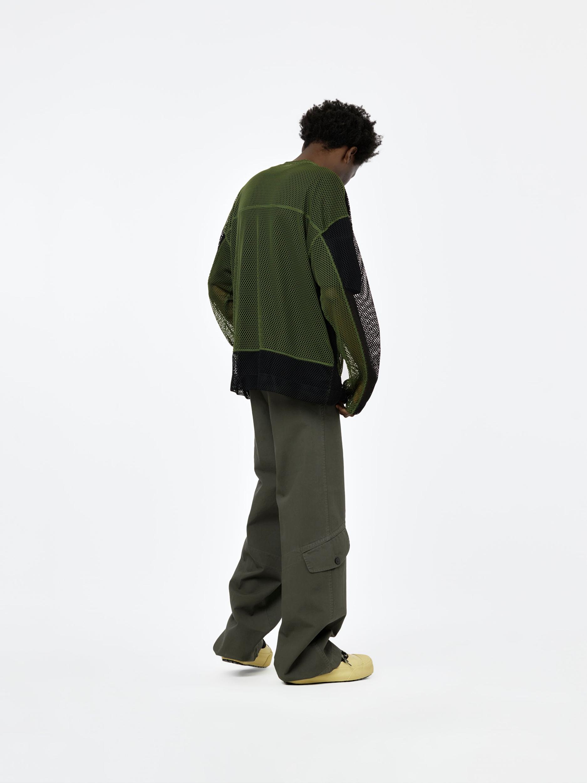 Henland L/S Shirt (Green) Product Image