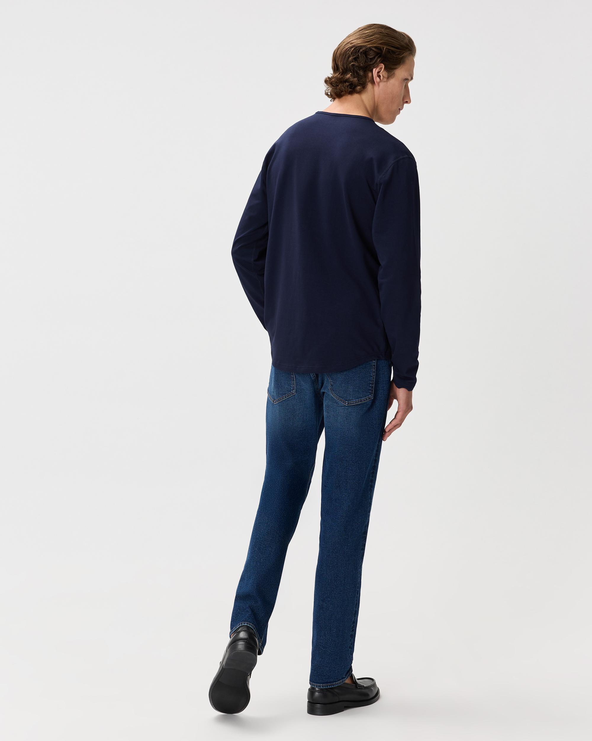 Quince | Men's Flex Curve Long Sleeve T-Shirt Cotton Product Image